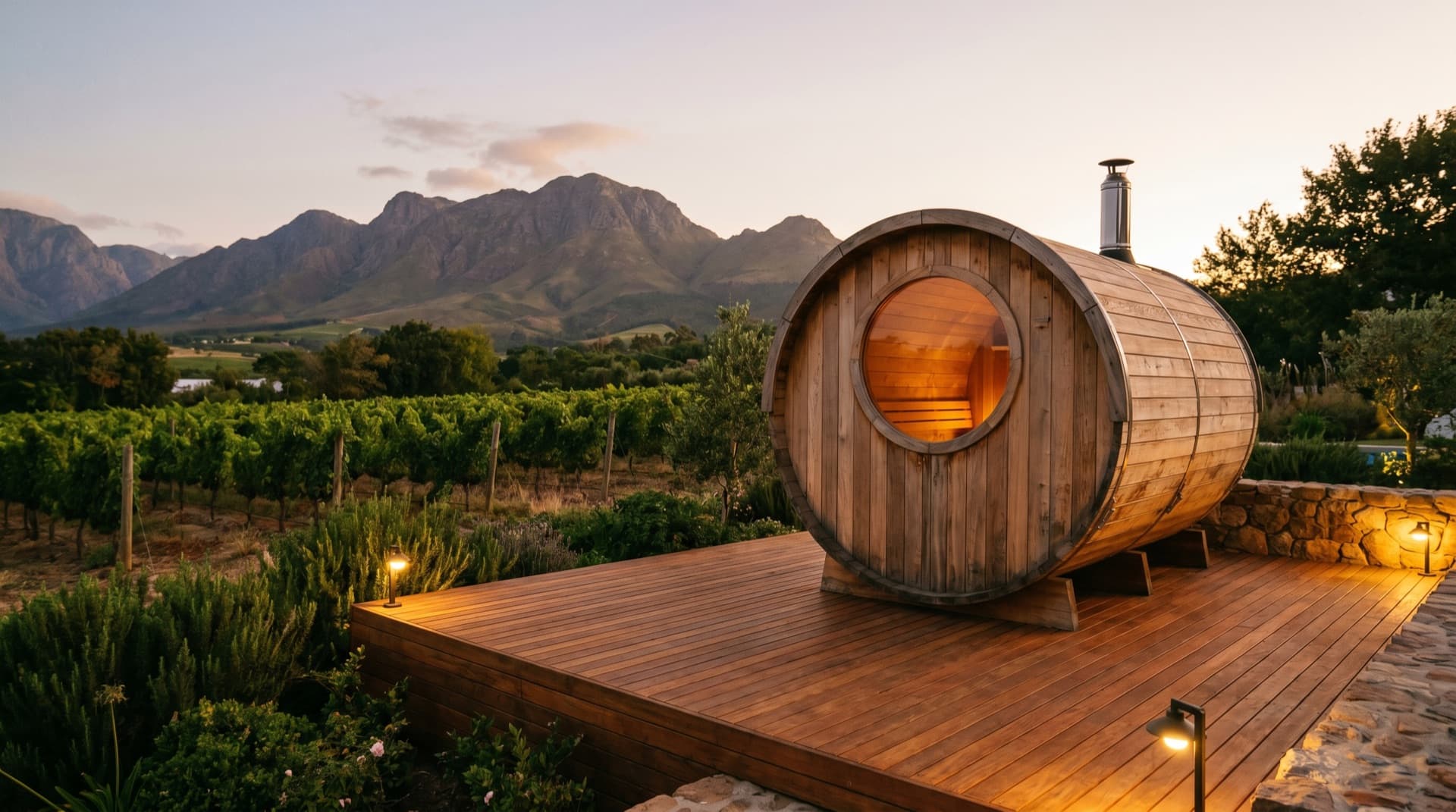 Stellenbosch Sauna Deck